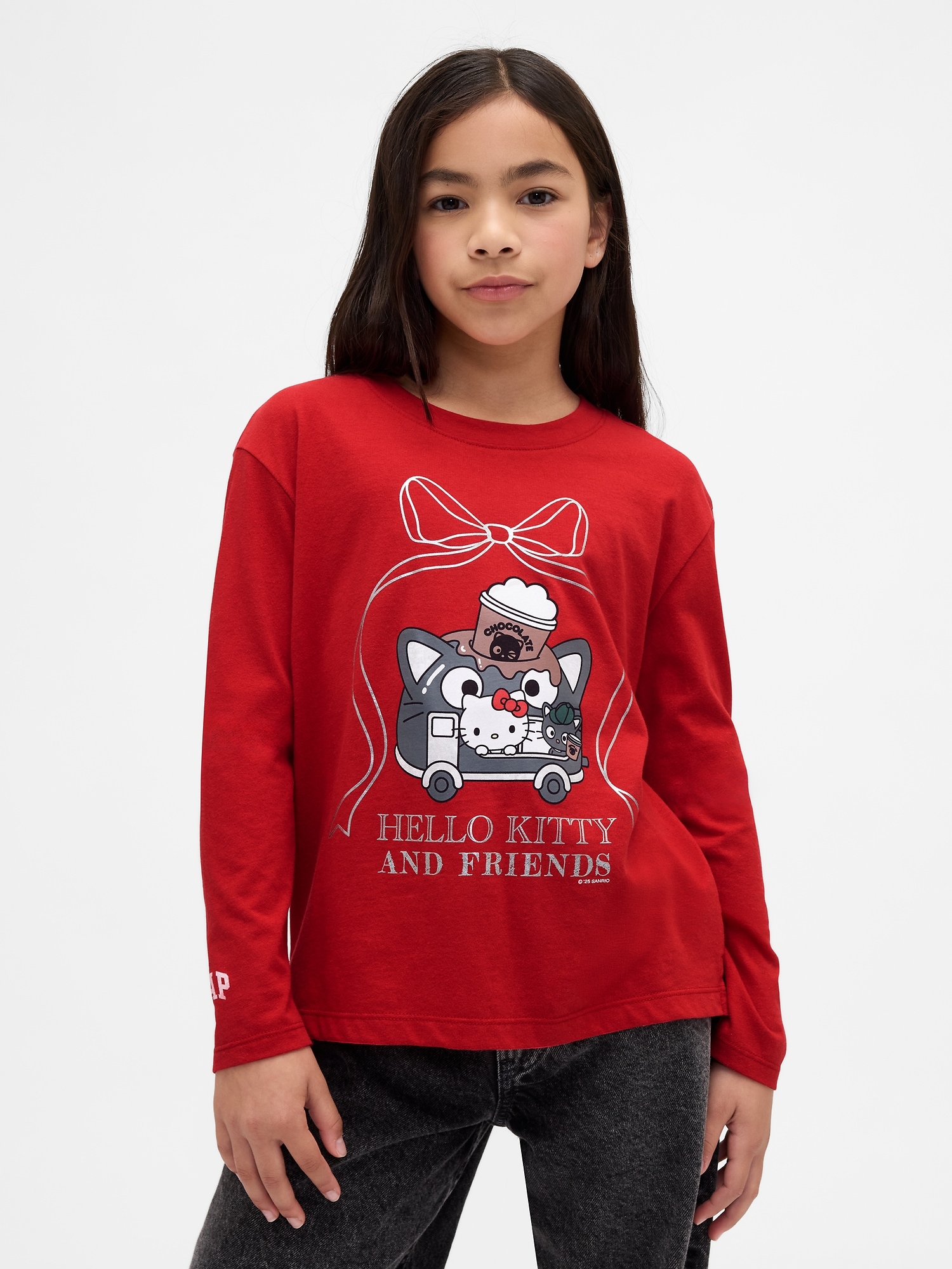 Kids Oversized Graphic T-Shirt