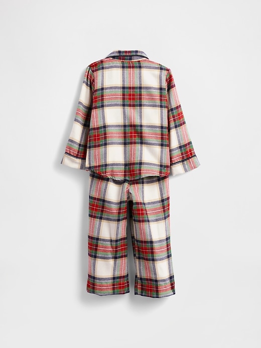 Image number 5 showing, Baby & Toddler Recycled Flannel PJ Set