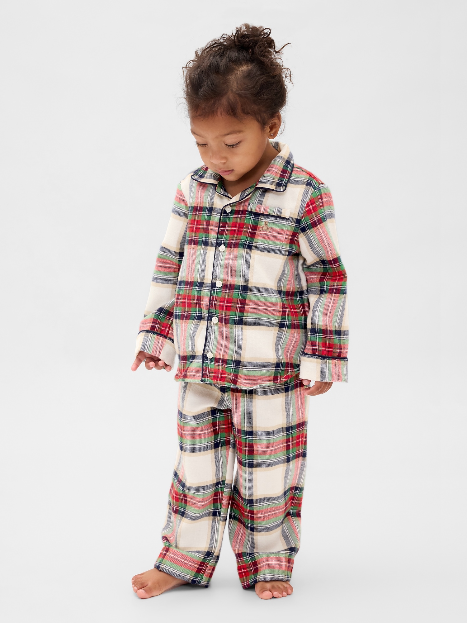 Pyjama en flanelle recyclée pour Bébé et Tout-petit