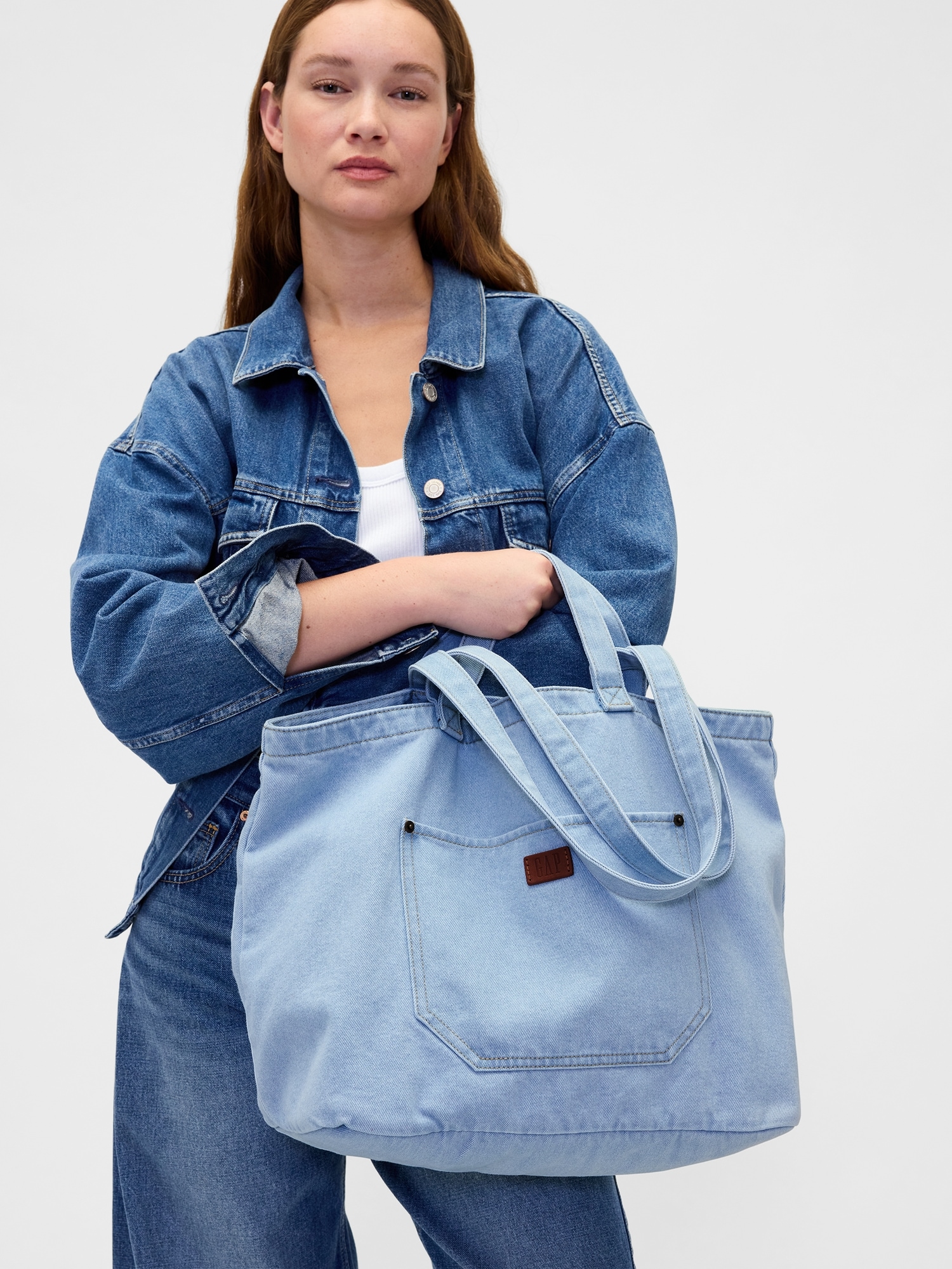 Denim Tote Bag