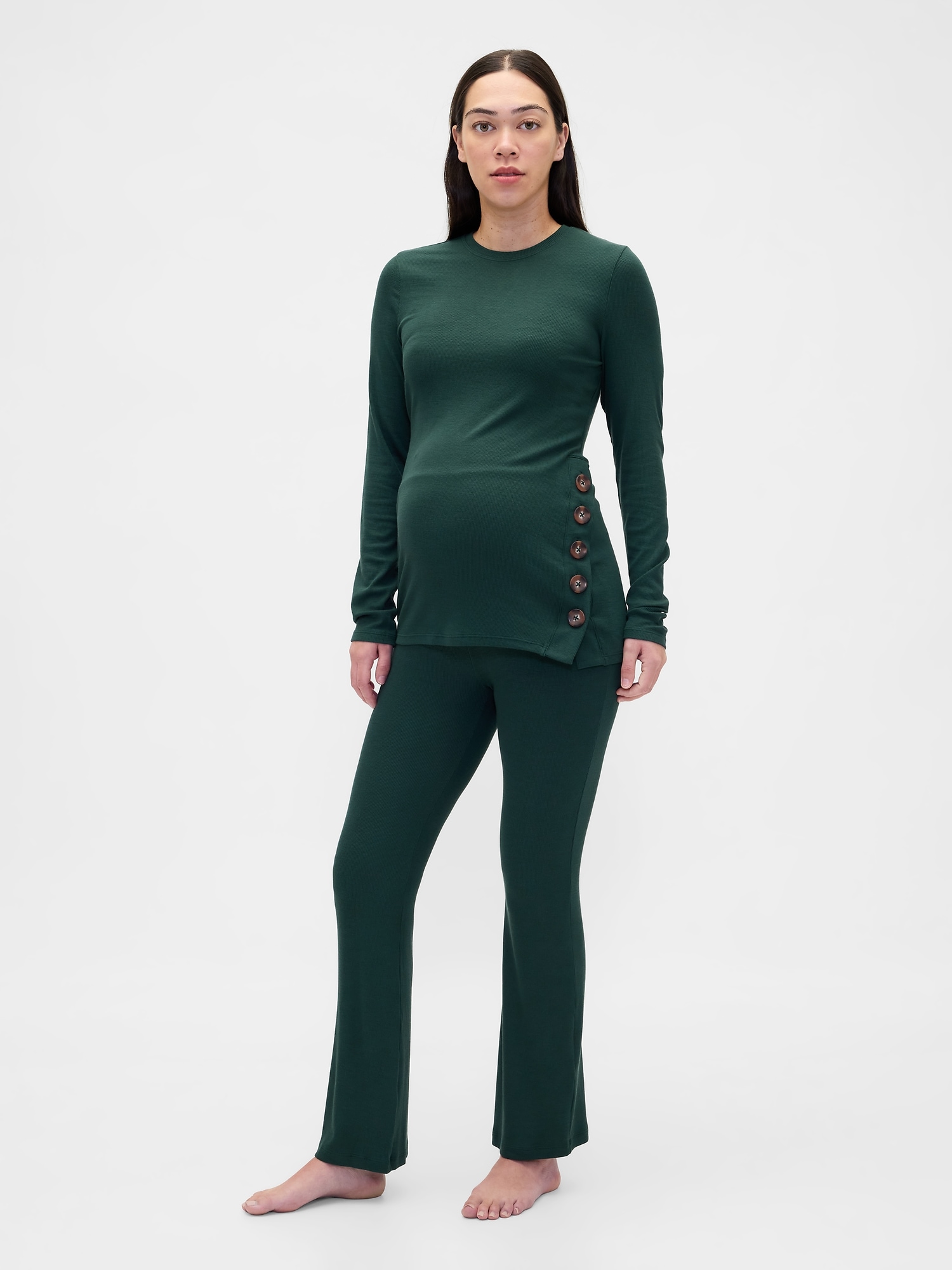 Maternity Modal Rib PJ Set