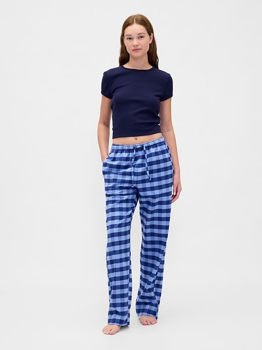 L'image numéro 3 présente Pantalon de pyjama en flanelle ultra-douce pour Adulte