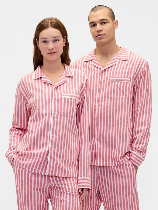 Image number 2 showing, Adult Softest Flannel PJ Shirt