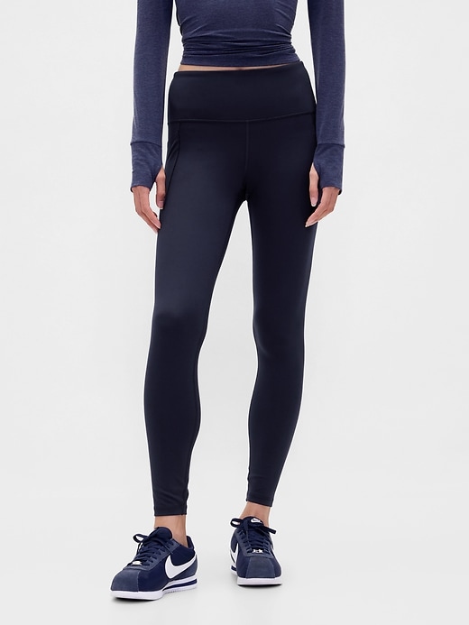 Image number 2 showing, GapFit High Rise Power Full Length Leggings