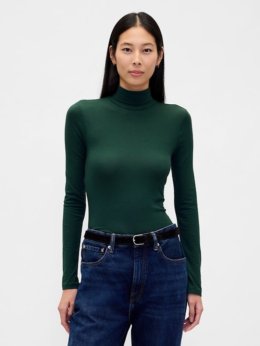 Image number 1 showing, Featherweight Turtleneck