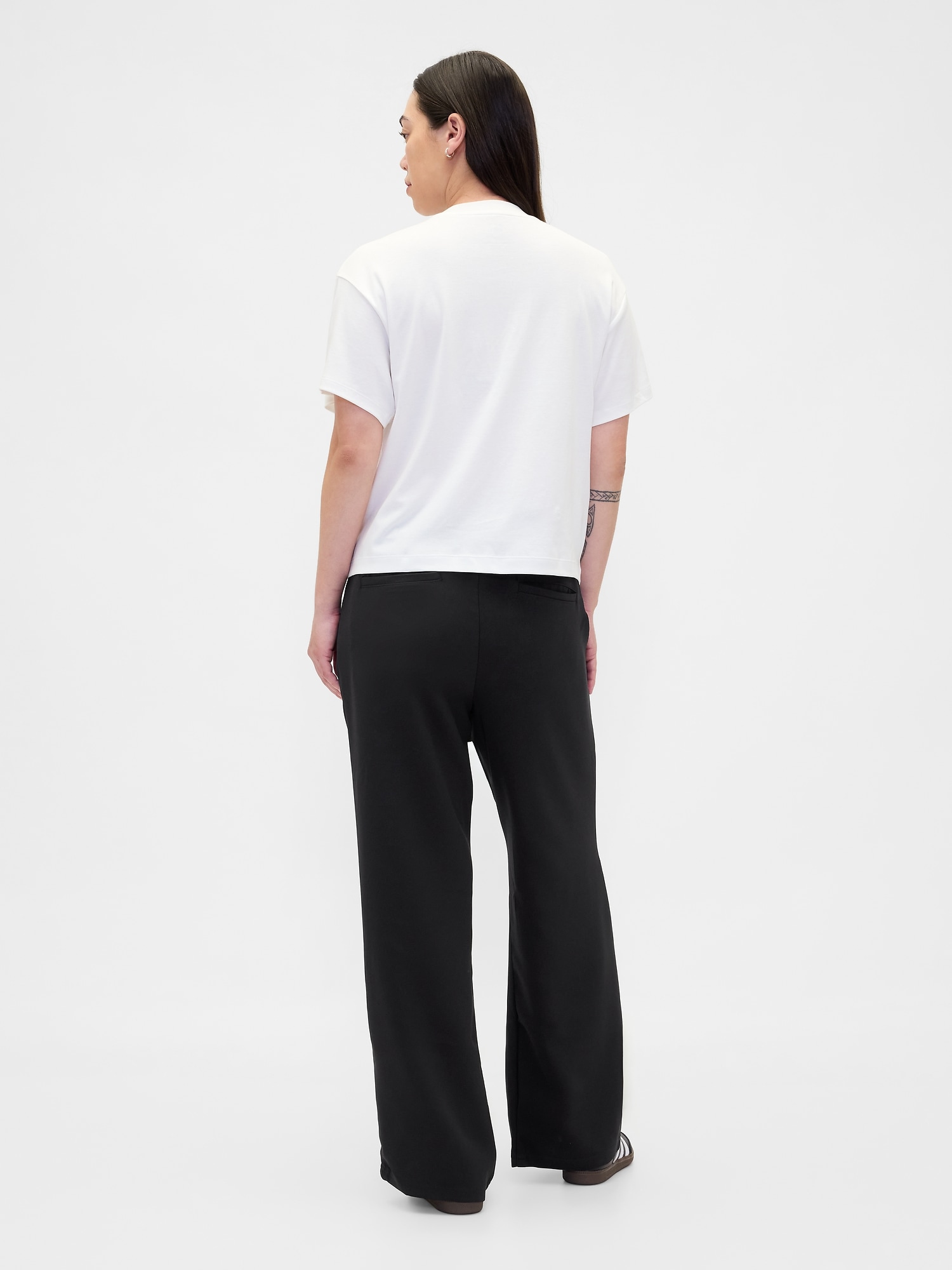 Maternity Under Belly 365 Wide-Leg Trousers