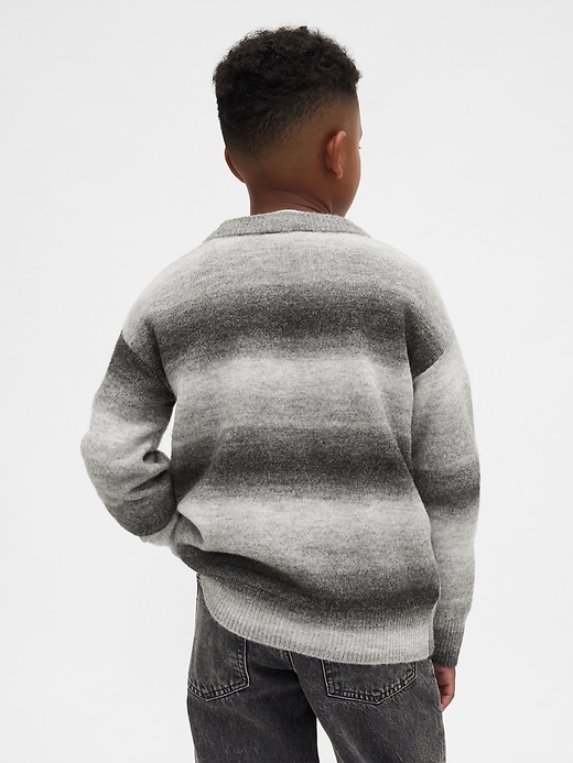 Image number 3 showing, Kids Space-Dye Relaxed Crewneck Sweater