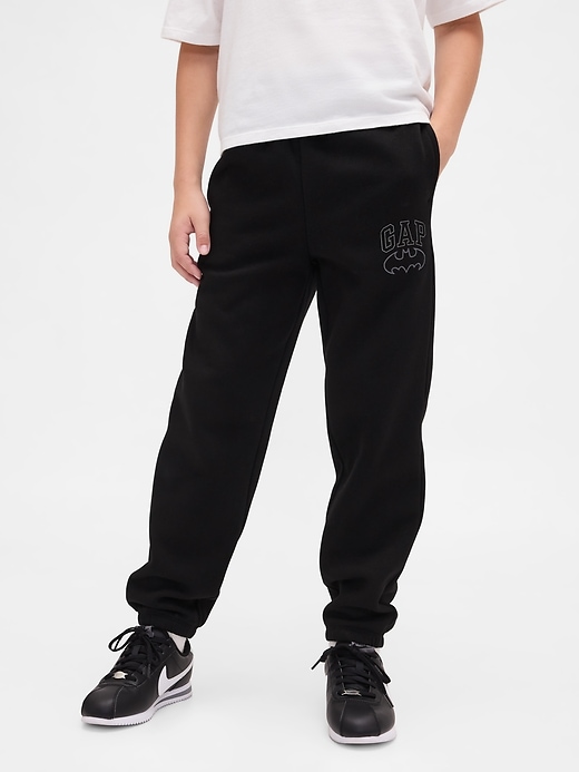 Image number 4 showing, Kids VintageSoft Batman Logo Joggers