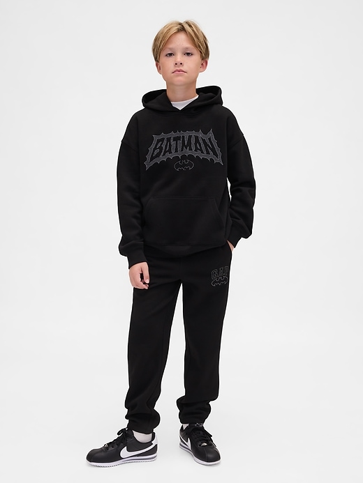 Image number 1 showing, Kids VintageSoft Batman Logo Joggers