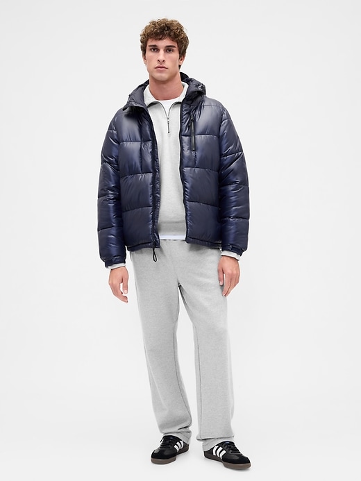 Image number 2 showing, Heavyweight Oversized Quarter-Zip Pullover