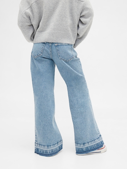 Image number 4 showing, Kids Low Rise Relaxed Flare Jeans