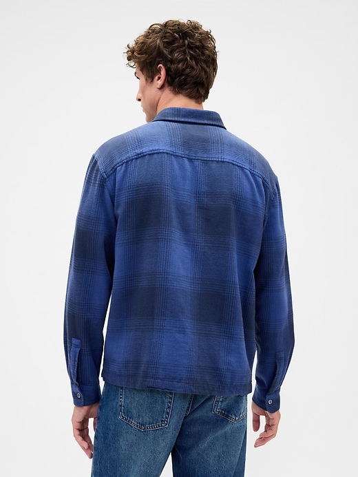 Image number 3 showing, Relaxed Flannel Shirt