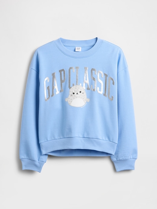 Image number 2 showing, Kids VintageSoft Squishmallow Logo Sweatshirt