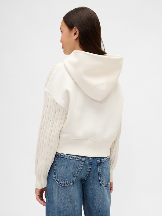 Image number 3 showing, Kids VintageSoft Mixed Media Hoodie