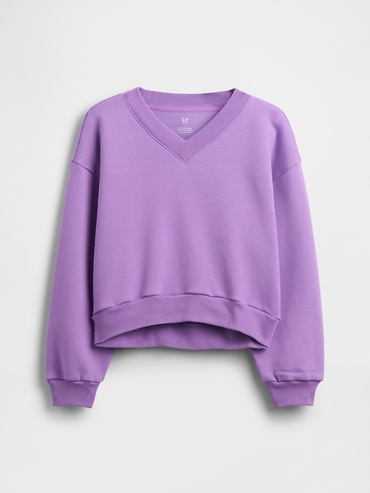 Image number 2 showing, Kids VintageSoft Relaxed V-Neck Sweatshirt