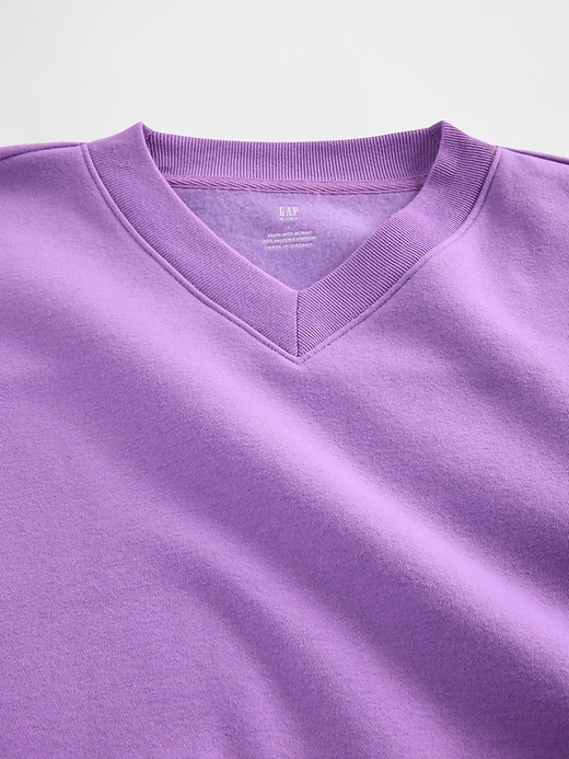 Image number 5 showing, Kids VintageSoft Relaxed V-Neck Sweatshirt
