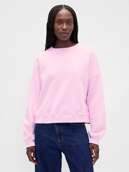 Image number 1 showing, VintageSoft Wedge Crewneck Sweatshirt