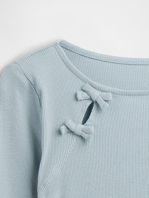 Image number 4 showing, Kids Rib Bow T-Shirt