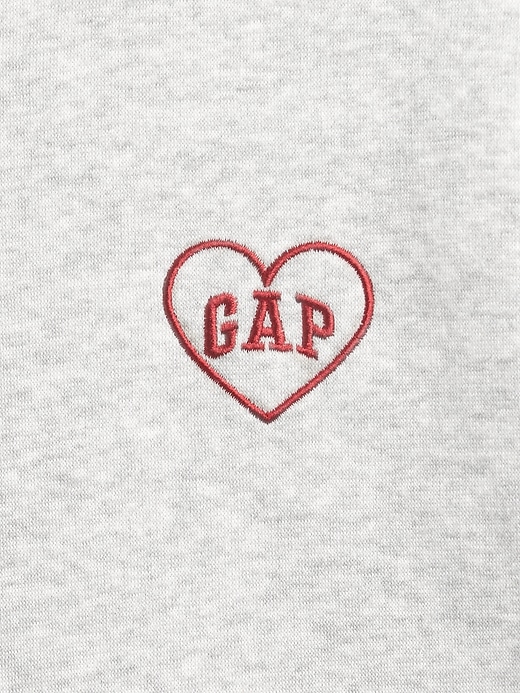 Image number 5 showing, Kids Oversized Ruffle Collar Logo Sweatshirt Dress