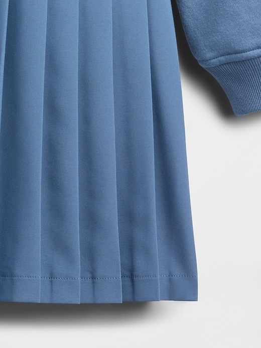 L'image numéro 4 présente Robe en coton ouaté VintageDoux à plis pour Enfant