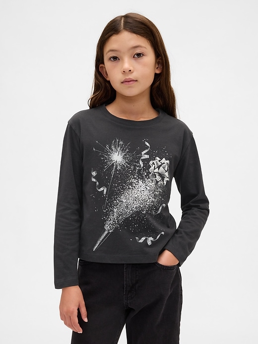 Image number 1 showing, Kids Relaxed Graphic T-Shirt