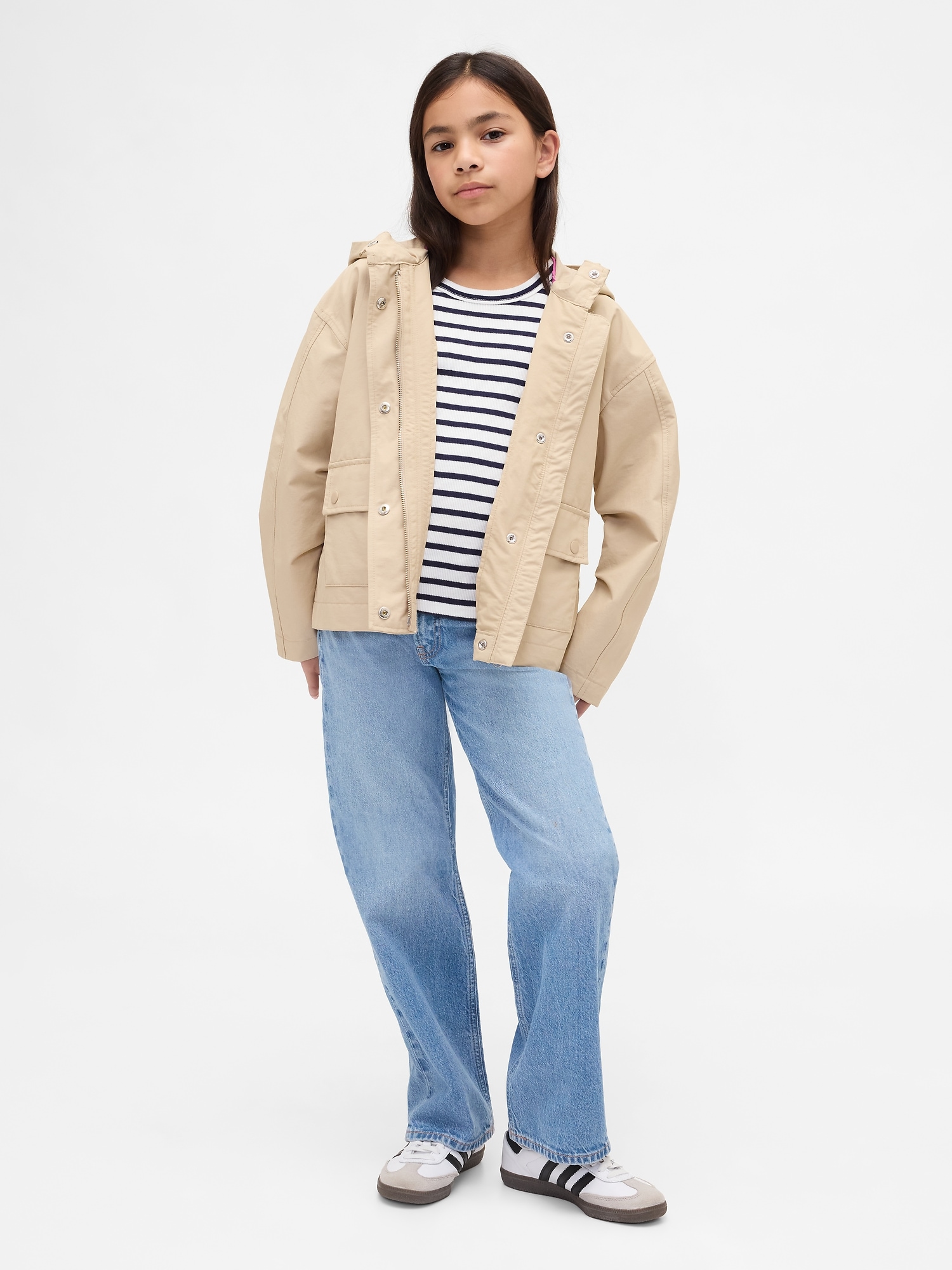 Kids Low Rise Straight Jeans