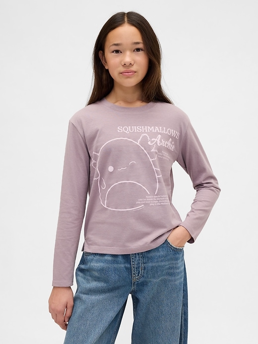 Image number 1 showing, Kids Squishmallow Oversized Graphic T-Shirt