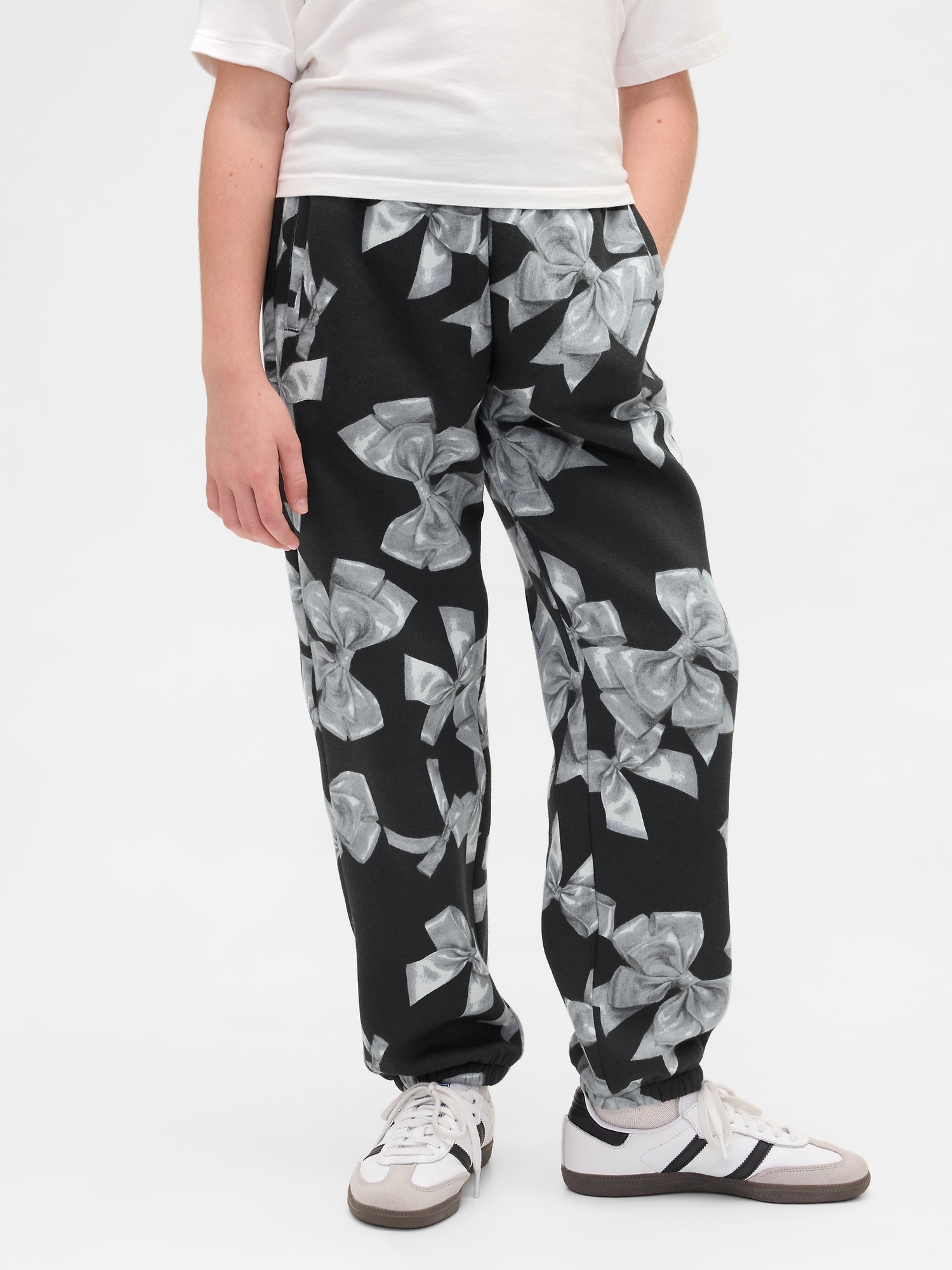 Kids Relaxed Bow Joggers