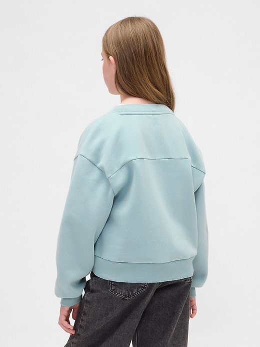 Image number 3 showing, Kids VintageSoft Relaxed V-Neck Sweatshirt