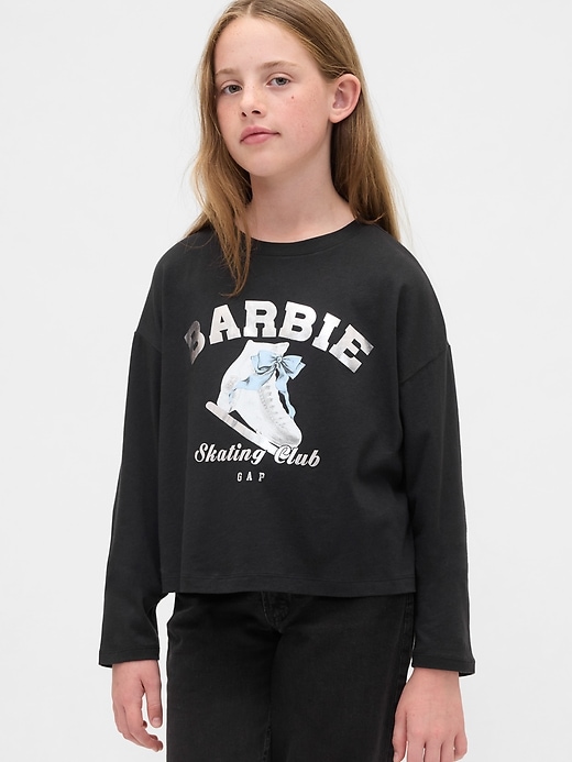 Image number 1 showing, Kids Barbie Oversized Graphic T-Shirt