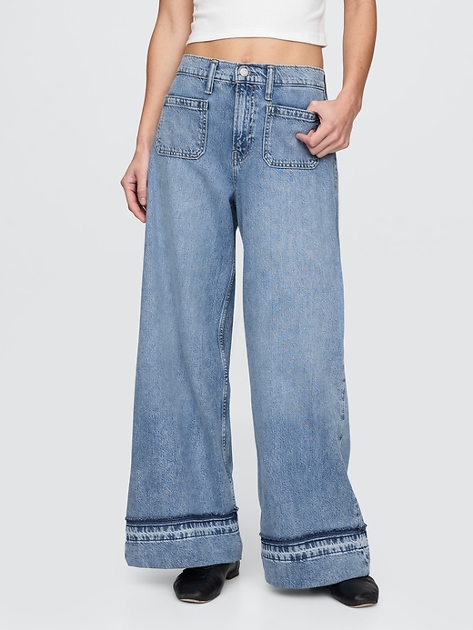 Image number 2 showing, Mid Rise UltraSoft Baggy Jeans