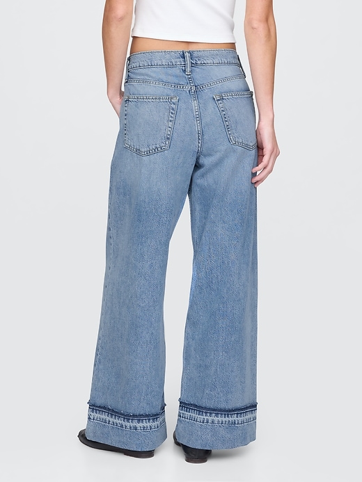 Image number 4 showing, Mid Rise UltraSoft Baggy Jeans