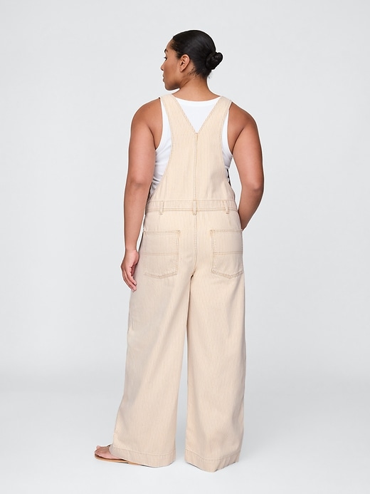 Image number 6 showing, Denim Baggy Overalls