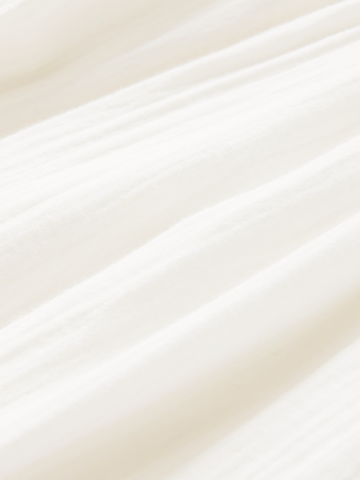 Image number 4 showing, Cotton Gauze Mixed Media Maxi Dress