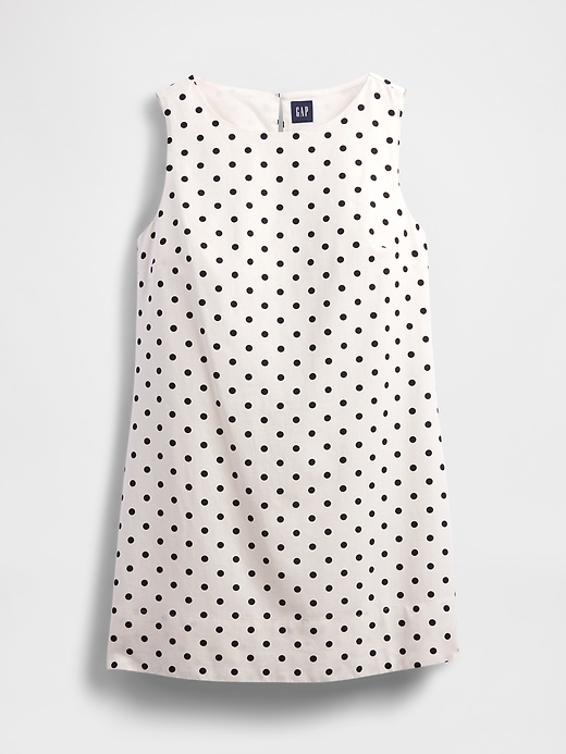 Image number 5 showing, Linen-Blend Mini Shift Dress