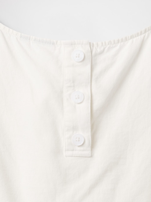 Image number 4 showing, Linen-Blend Crop Shell Tank Top