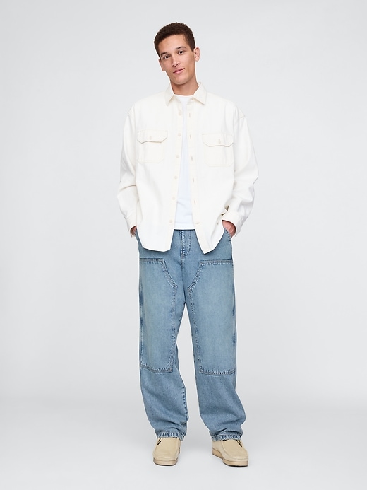 Image number 1 showing, UltraSoft Baggy Jeans