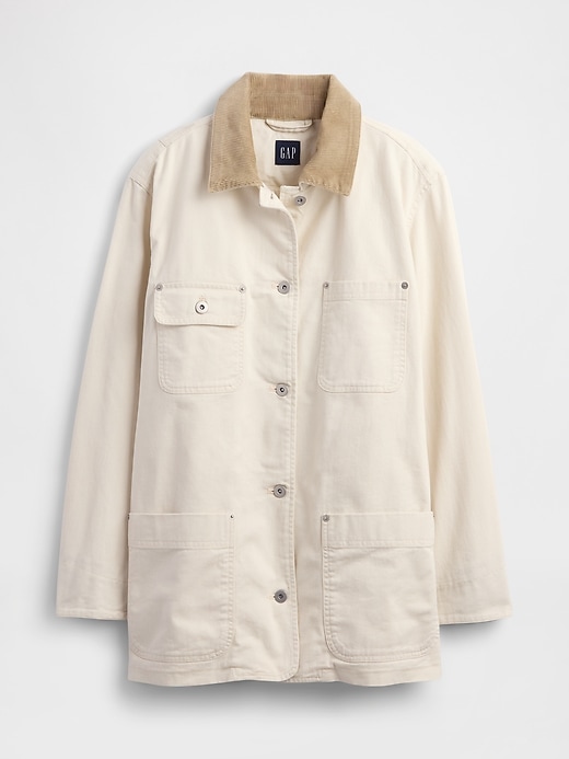 Image number 5 showing, Corduroy Collar Barn Jacket