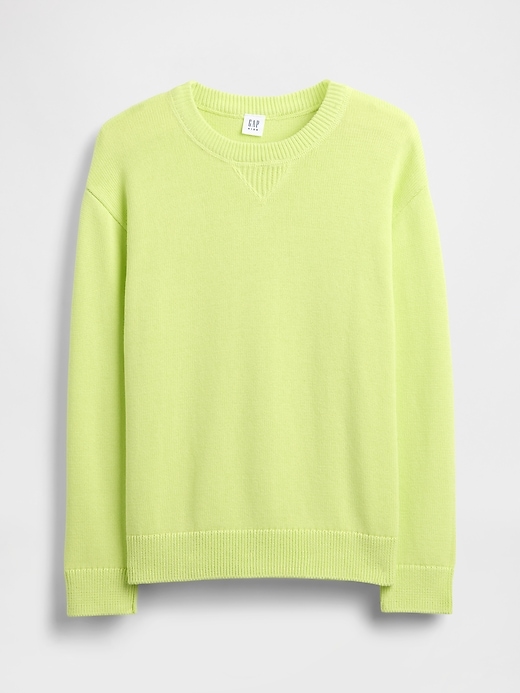 Image number 2 showing, Kids Relaxed Crewneck Sweater