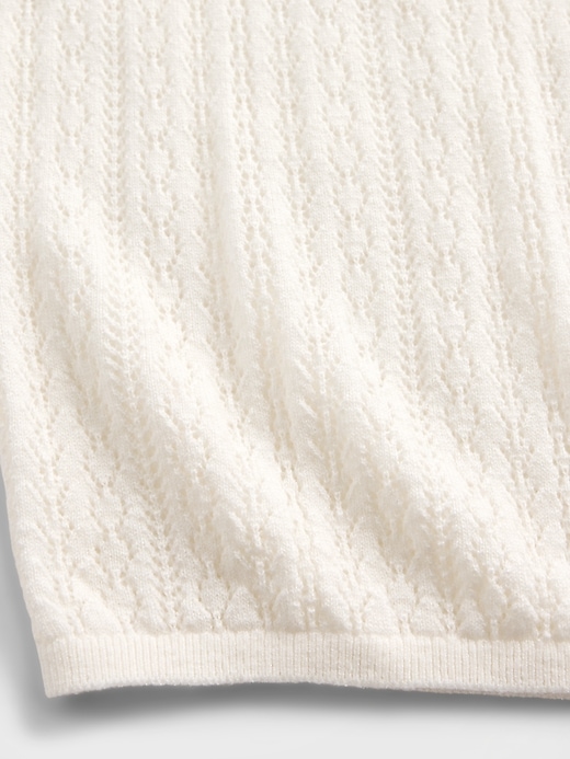 Image number 4 showing, Pointelle Turtleneck Sweater