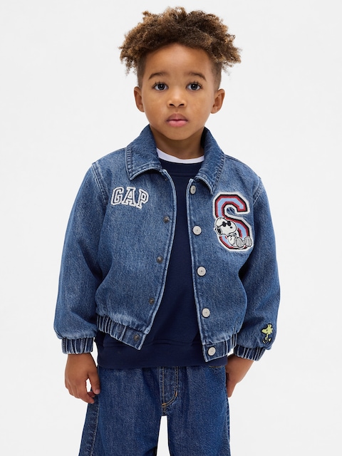 Baby & Toddler Snoopy Logo Denim Jacket