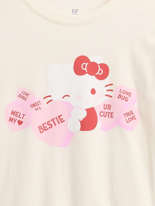 Image number 4 showing, Kids Hello Kitty Oversized Graphic T-Shirt