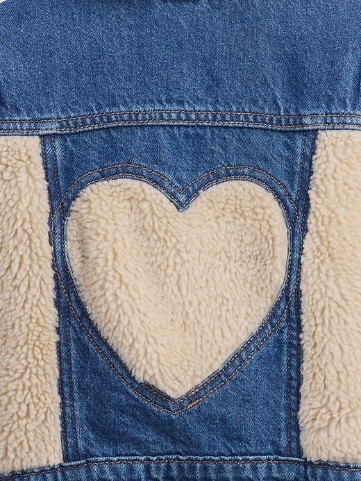 Image number 4 showing, Baby & Toddler Sherpa Icon Denim Jacket