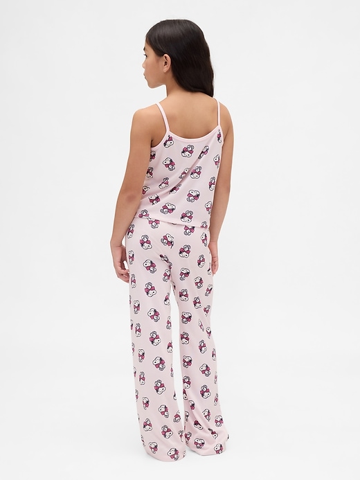 Image number 3 showing, Kids Snoopy Recycled Tank PJ Set