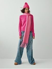 Image number 4 showing, Brushed Fringe Scarf