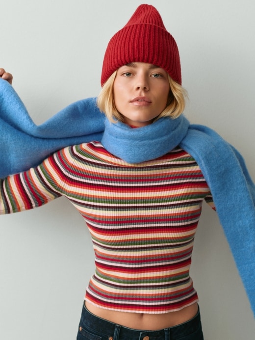 Image number 5 showing, CashSoft Stretch Turtleneck Sweater