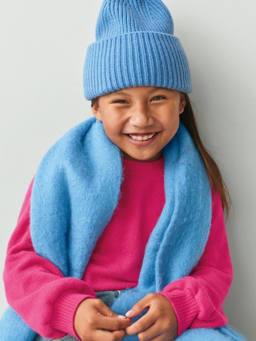 L'image numéro 6 présente Chandail ras du cou Effet cachemire pour Enfant