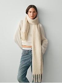 Image number 4 showing, Brushed Fringe Scarf