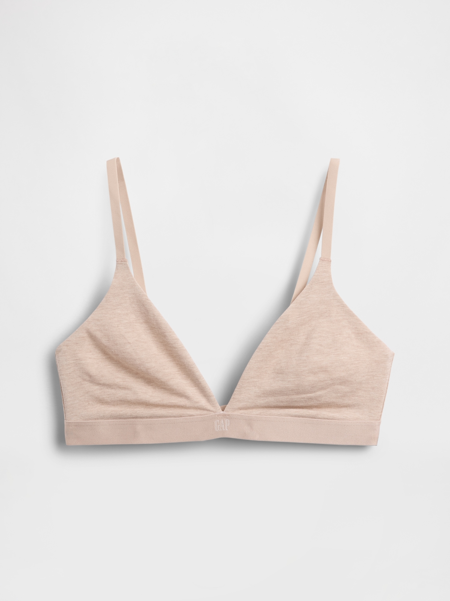 Organic Stretch Cotton Triangle Bra