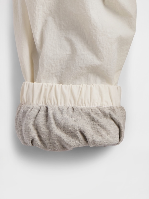 Image number 4 showing, Baby & Toddler Lined Parachute Joggers